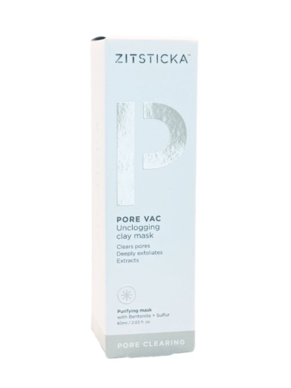 ZitSticka PORE VAC Clearing Clay Mask 60mL NEW